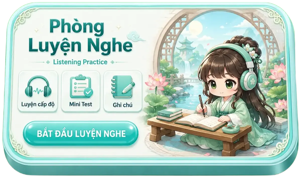 Luyện nghe tiếng Nhật JLPT N5–N1 trên JLPT180