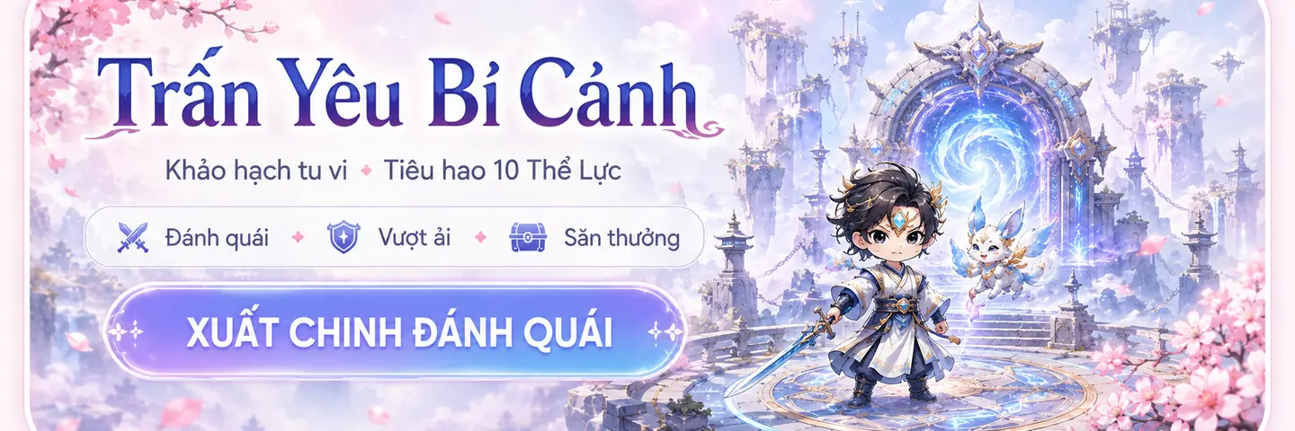 Trấn Yêu Bí Cảnh JLPT180, khu luyện câu hỏi nhanh để ôn từ vựng, ngữ pháp và đọc hiểu mỗi ngày