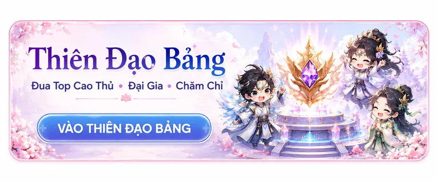 Thiên Đạo Bảng JLPT180, bảng xếp hạng học tiếng Nhật theo tu vi, linh thạch, chuỗi ngày và cống hiến