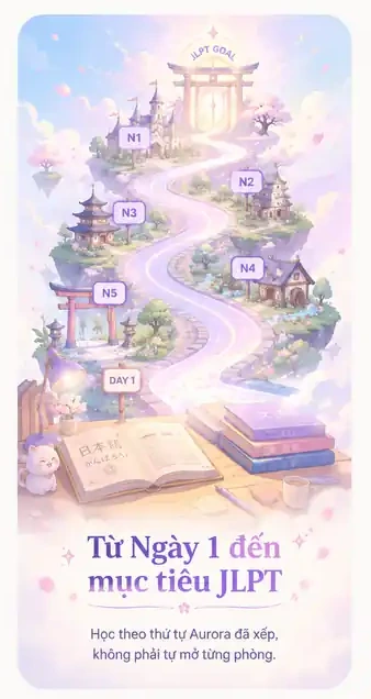 Từ Ngày 1 đến mục tiêu JLPT